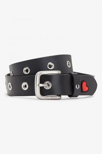 Dámské Pásky Fred Perry BT2406 Černé | CZ 1214BEXC